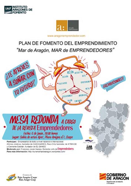 Mar de Aragon Mar de emprendedores (cartel)